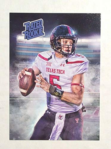Patrick Mahomes 2016 ACEO Custom Rated Rookie Texas Tech Raiders