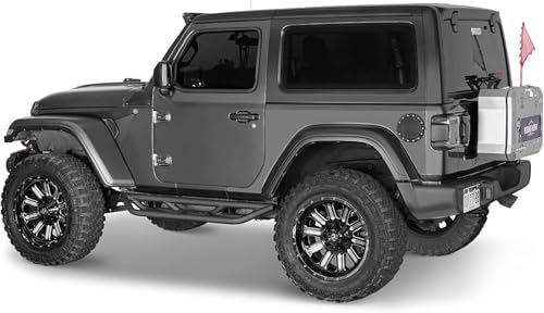 Estribos tubulares laterales para Jeep Wrangler JL 2 puertas miniatura 4
