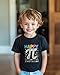 Toddler Pi Day Shirt Boys Girls Happy 3.14 Pie Day T-Shirts for Kids Funny Tops Graphic Math Tee Short Sleeve 2-8T