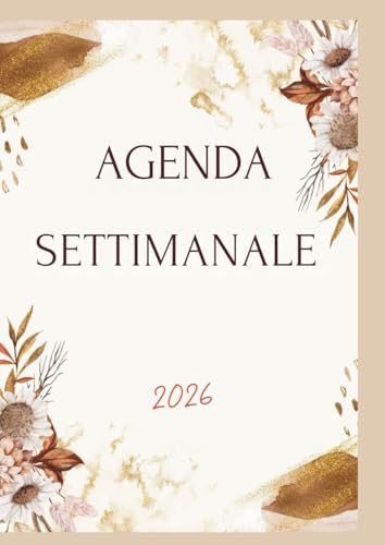  Agenda settimanale 2026: Planner settimanale