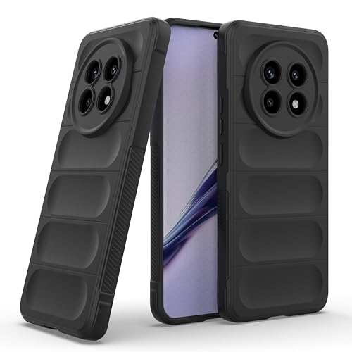Image of Zapcase Back Case Cover for Realme 13 Pro 5G | Compatible for Realme 13 Pro Back Cover | Liquid Silicon Magic Case with Camera Protection |Black