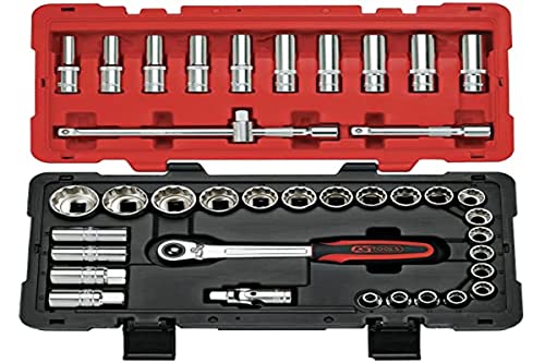 Coffret de douilles KS Tools 1/2 pour desserrer les écrous bloqués de 8 à 34 mm - 2