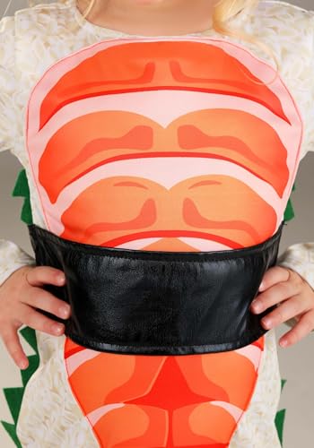 Disfraz Sushi Camarón para Niños 4T miniatura 5