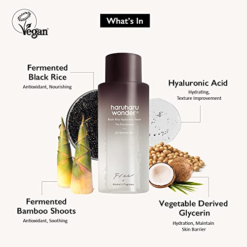 Haruharu HARUH-BRH-4.TO-728 Wonder Black Rice Hyaluronic Toner thumb #1