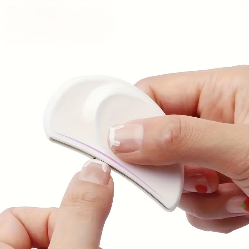 A White Nail File a Multi-Functional Nail Care Tool a Tool for Trimming Fingernails and Toenails with a