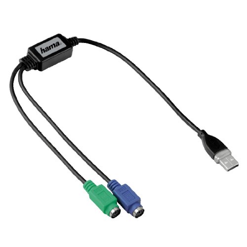 Preisvergleich Produktbild Hama Konverter USB - PS / 2, kompatibel auch mit Windows 10