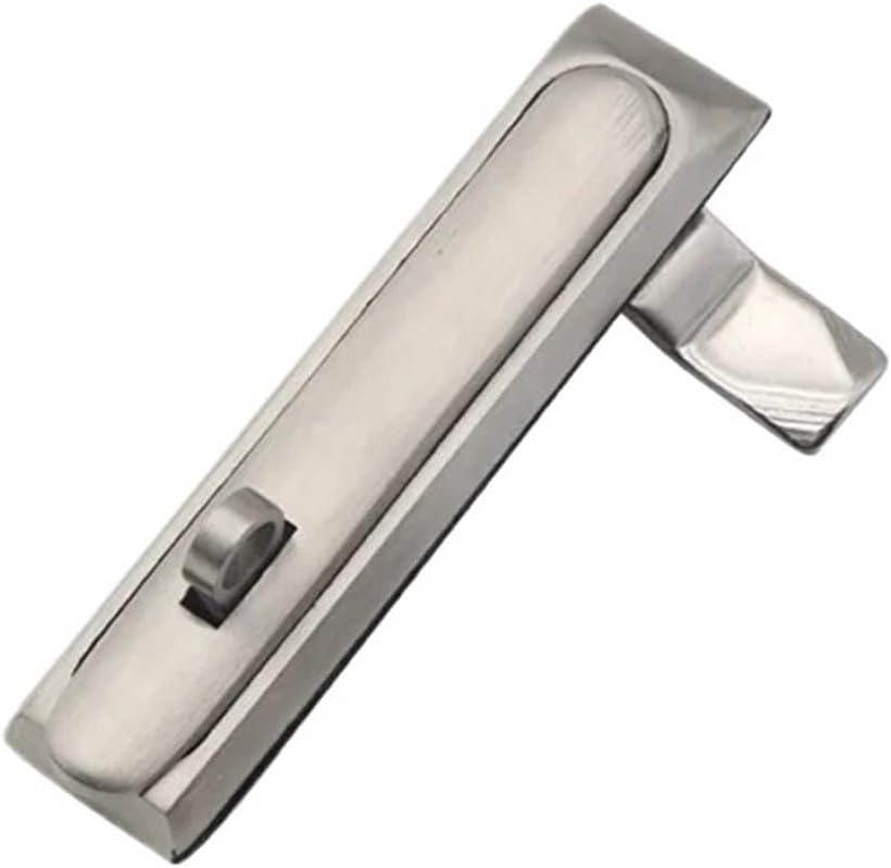 Industrial Use of 304 Stainless Steel Flat Door Locks for Cabinets 1Pcs(No Lock-1)