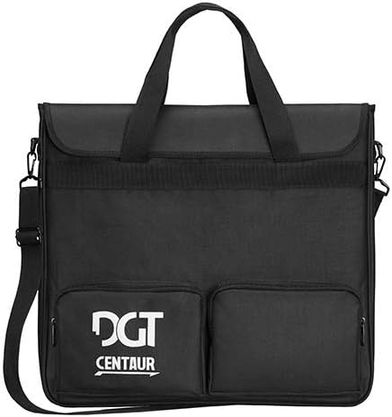 Centaur Travel Bag - Chess Carrying Bag Suitable For 40 Cm (16") Chess Boards Size, All Age, Black