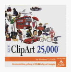Key Clipart 25,000 (Jewel Case)