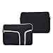TopCase Handy Zipper Sleeve Bag with Pockets / Compartments for All Laptop 11" 11-inch Laptop Notebook / Macbook Air / Ultrabook / Chromebook