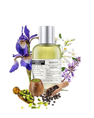 Image of Alternate Scents NEROVIA 100ml Long Lasting Perfume For Women |Strong&Long Lasting with 30% Oil Concentration|White Floral Amber|Fragrance From France |Made In India|