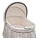 Delta Children Deluxe Sweet Beginnings Bedside Bassinet - Portable Crib with Lights and Sounds, Playtime Jungle