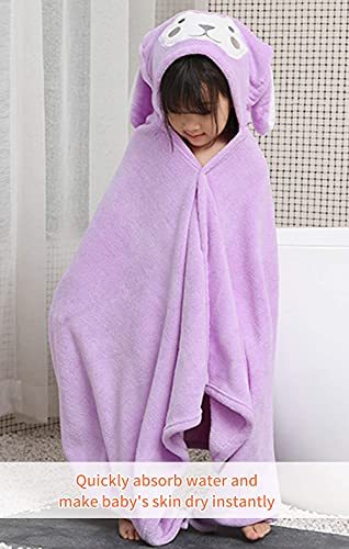 Vauwmsr Kids Hooded Beach Bath Towel Soft Toddlers Children Hooded Blanket Bathrobe Swimming Poncho Shower Towel For Boys Girls, 55" X 28" #TOP5