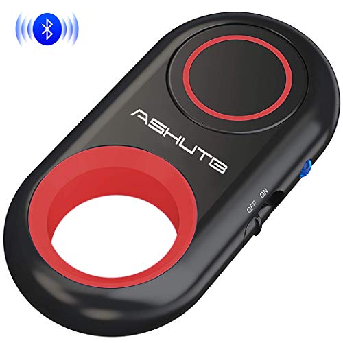 [Upgraded] Bluetooth Remote Shutter for iPhone & Android Camera Control Selfie Button