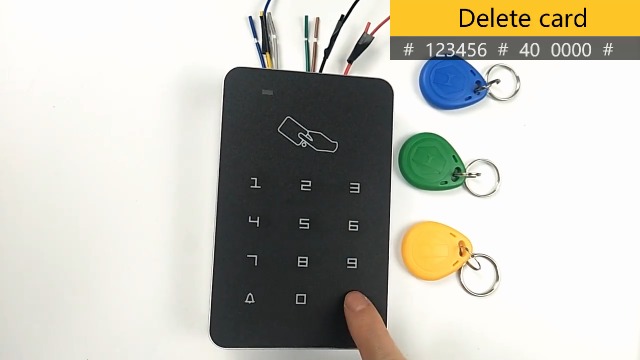 LIBO Smart Home Stand-Alone Tür Access Control System Kit Set mit 180kg / 350lbs Elektro-Magnetschloss, DC12V / 3A Netzteil, Tür Ausfahrt Entriegelungstaste, 10pcs RFID EM ID Keyfobs LIBO Smart Home Stand-Alone Tür Access Control System Kit Set mit 180kg / 350lbs Elektro-Magnetschloss, DC12V / 3A Netzteil, Tür Ausfahrt Entriegelungstaste, 10pcs RFID EM ID Keyfobs