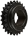 Browning D40P25 Roller Chain Sprockets, Split Taper, Bushed, Hardened Steel, 2 Strand, 40 Pitch, 25 Teeth