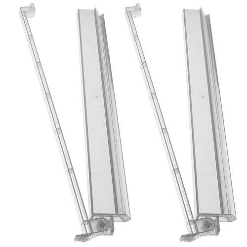 Règles pousseurs de mahjong transparentes 18 pouces accessoire de tri de tuiles