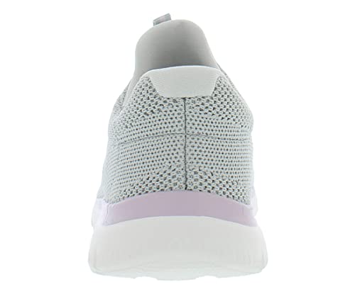 Image of Skechers Summits Cool Classic Wide Womens Shoes Size 5, Color: Light Grey /Lavender