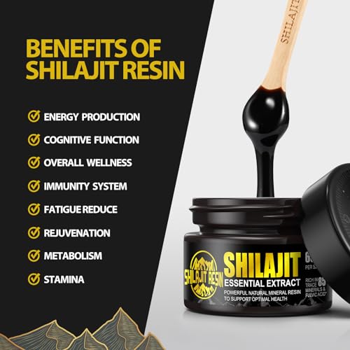 Boysea Shilajit Pure Himalayan Organic Shilajit Resin - Gold Grade 100% Shilajit Supplement - Natural Shilajit Resin with 85+ Trace Minerals & Fulvic Acid for Focus & Energy, Immunity, 50 Grams - Thumbnail 2