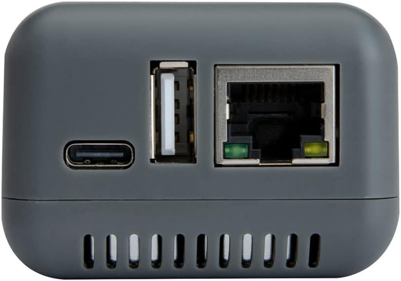 Mini WIFI Network Print Server for USB Printer (Gray)