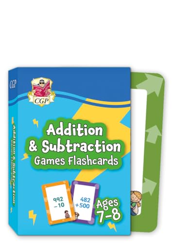 New Addition & Subtraction Games Flashcards for Ages 7-8 (Year 3) (CGP KS2 Maths)
