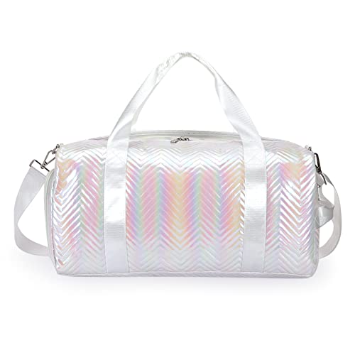 Hua Angel Sports Gym Bag Travel Duffle Bag Weekender/Overnight Tote Bag With Shoe Compartment & Wet Pocket For Travel/Fitness #TOP20