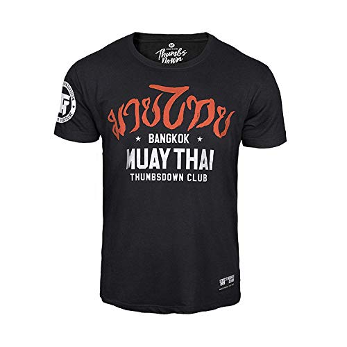 Thumbs Down Homme T-Shirt. Muay Thai. Bangkok. Martial Arts. Casual Cover