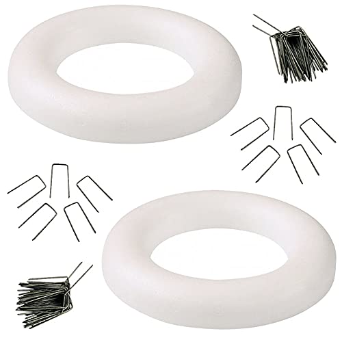 Anillo de poliestireno de 25 cm con alfileres Cover
