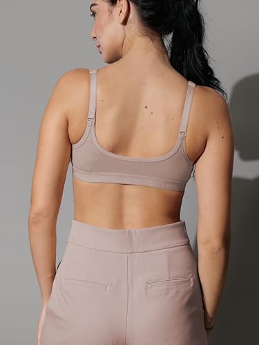 Image of BODYSIZE Cotton Front Open Bra for Women Daily Use | Non-Padded, Non-Wired | Sweat Absorbent Seamless Bra | Full Coverage Regular Wear | Twin Hook Adjuster (Cup Size: B)