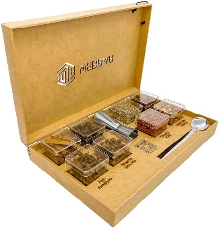 Kit Gin Tônica 8 Especiarias + Colher + Dosador