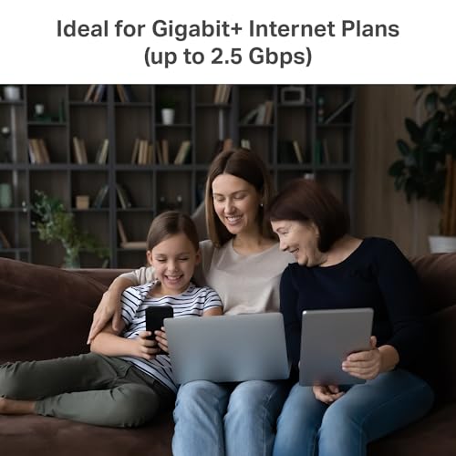 TP-Link Deco X55 Pro AX3000 Whole Home Wi-Fi 6 Mesh System - Coverage up to 2500 Sq.Ft & up to 150 Devices, 2x2.5G WAN/LAN Ports, 4 Streams, Ethernet Backhaul, Ideal for 1Gig+ Internet, 1-Pack - image 8