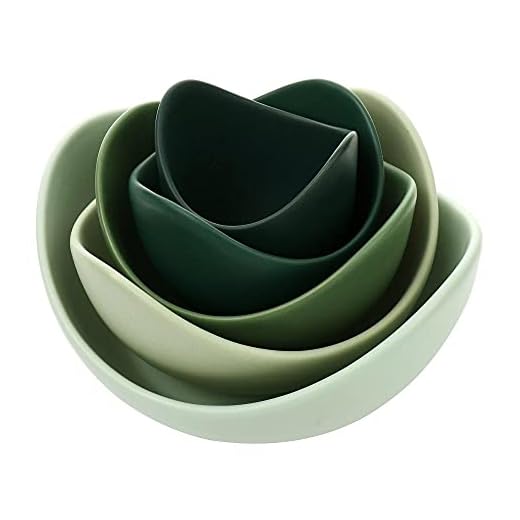 Små keramiska skålar lotus skål set matt frostad textur tallrikar set färgglada dekorativa presentskålar set för tapas, efterrätt, nötter, oliv, dippskålar (mintgrön lotusset i 5 delar)