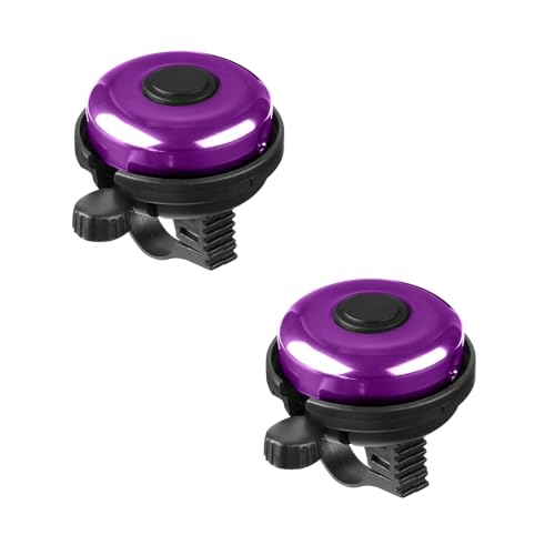 Classic Bike Bell, Aluminum Bicycle Bell, Loud Black-Right Hand Use-1 pack - Picture 191 of 253