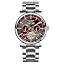 8678-Silver Red