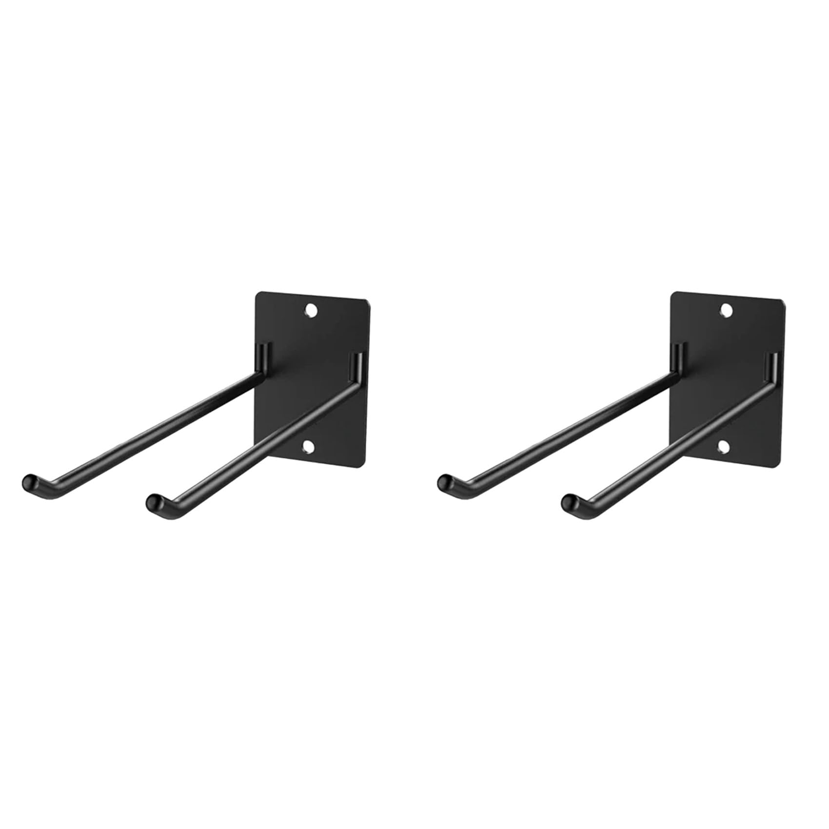 Hndhbfgrt Heavy Duty Storage Organizer Steel Wall Mount for Garden Tools Shovel Rake Broom Organizer Wall Hook 2pcs