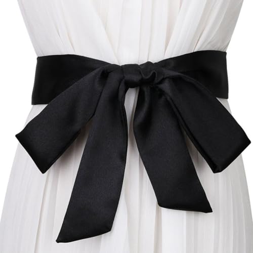 Black Satin Ribbon Long Sash Belt for Wedding Dress, Bridal Waist, Robe Replacement, Special Occasion Accessories for Women and Girls4