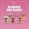 Juvia's Place Blushed Duo Blush Volume4 - Two Tone Pigmented Buildable Pressed Mineral Powder - Rosy Natural Cheeks Matte Fresh Finish for All Skin Color #1