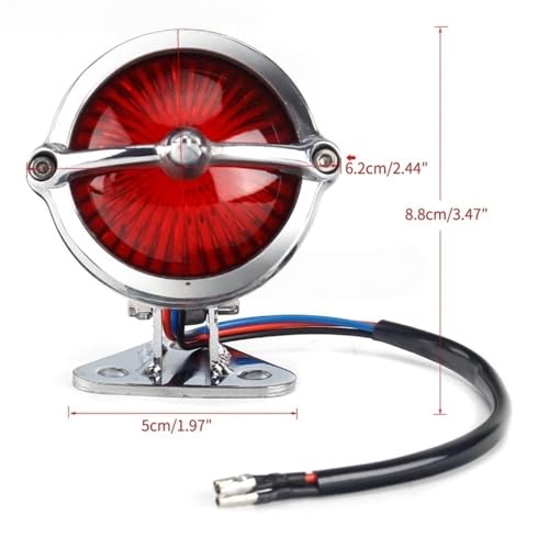 Luz de freno 12V para Bobber y Chopper 5