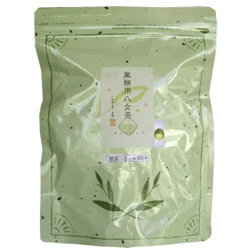 名広茶荘 お茶 業務用 煎茶 ティーバッグ 八女茶 5g×100パック 急須用