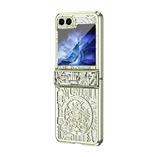 Coque Samsung Galaxy Z Flip 6 rigide menthe avec protection charnière et objectif