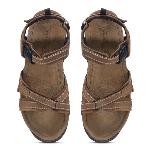 Image of Woodland Men's Leather Sandal