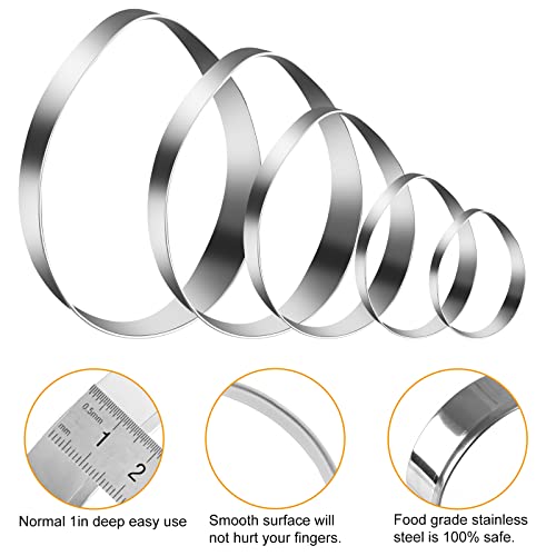 Tmflexe Easter Cookie Cutters Egg Biscuit For Kids Diy Lunchbox Bento Box Fruit Vegetable Sandwich Cutters For Children Boys Girls, Pack Of 5 #TOP1