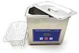 SRA TruPower UC-06D Digital Ultrasonic Cleaner, 600ml Capacity
