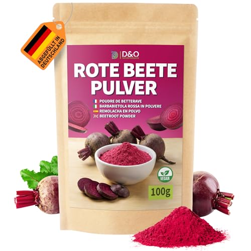 Rote Beete Pulver 100g schonend luftgetrocknetes Rote-Beetepulver
