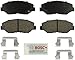 Bosch BE943H Blue Disc Brake Pad Set with Hardware For: Honda Accord, Pilot, Front
