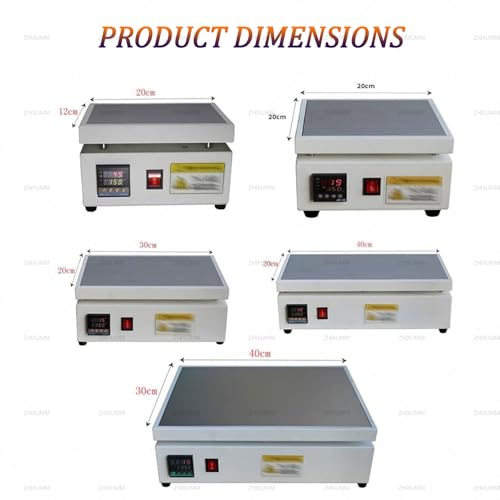 Machine d'emballage de cellophane manuelle de bureau 0-300 ℃ - 4