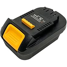 Battery Adapter for Milwaukee 18V to for Dewalt 20V Battery Adapter, Compatible with Milwaukee M18 Lithium Batteries for Dewalt Power Tool Converter Adaptor