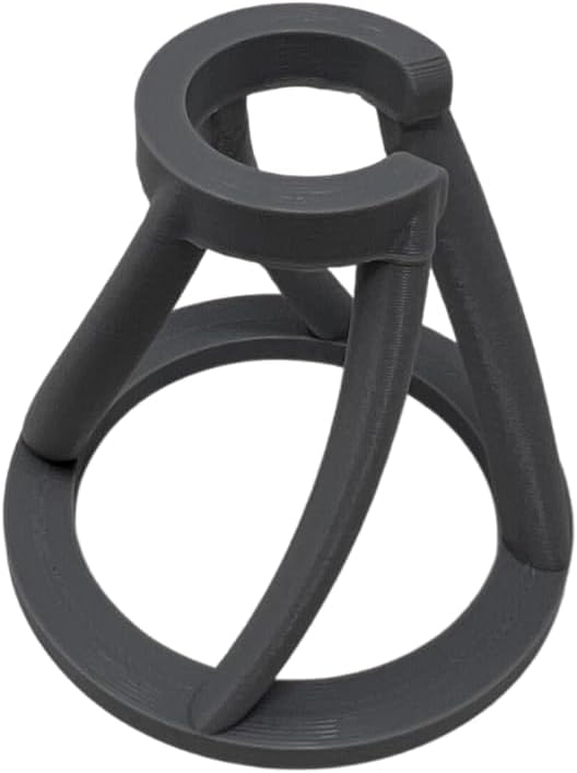 ChateletREEFSHAPE Coral Frag Plug Stand - 5 Pack Aquarium Substrate Frag Holder - Coral Protector Inserts - Made in USA (0.6", Gray)