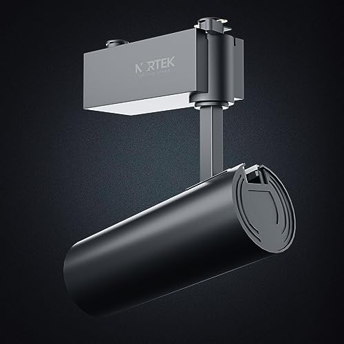 Image of Nortek Della+ 30W LED Track Light, Surface & Spot Light for Ceiling, Track Rail Included, Cylinder Focus Light for Living Room, Showroom, Gym, Modern Ceiling Lighting,Cool White Pack of 8