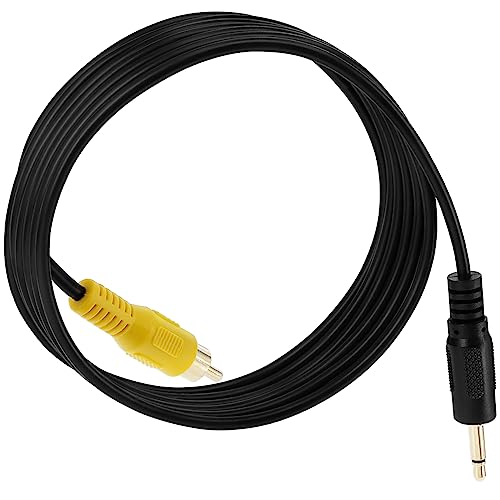 Yeworth 3.5mm 1/8 inch Mono Male Plug to RCA Male Jack Audio Cable Cord Gold Plated 1.8m (6Ft) - Thumbnail 5